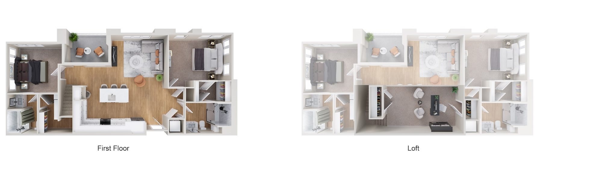 B4 Loft floor plan